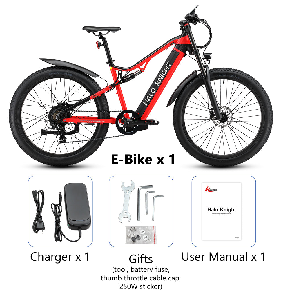 HALO KNIGHT H03 48V 1000W 19.2Ah Electric Bike