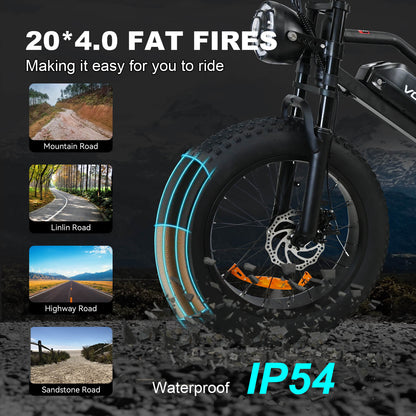 VOLTCYCLE M3 48V 750W 18.2Ah Electric Bike