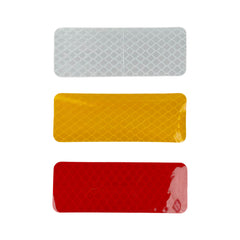 Removable Scooter Reflector Stickers – 30pcs (3 Colors × 10pcs) for Night Safety