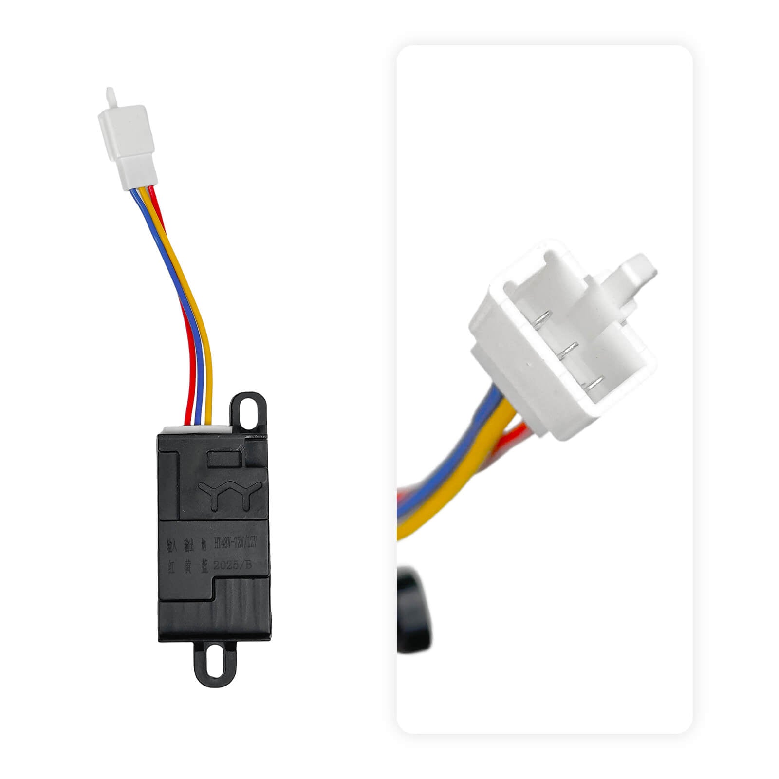 Zeskwana na głowę i tylne światła