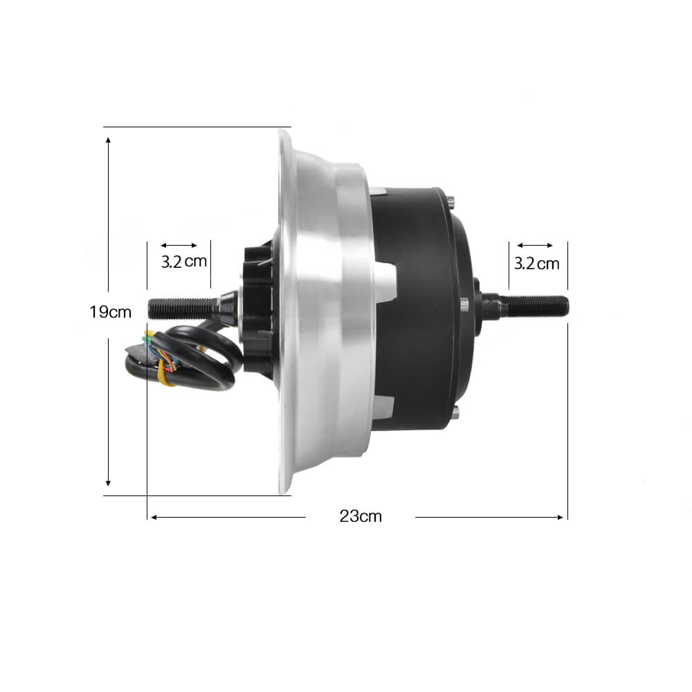 HM 72V 4000W Brushless Motor For T107Max