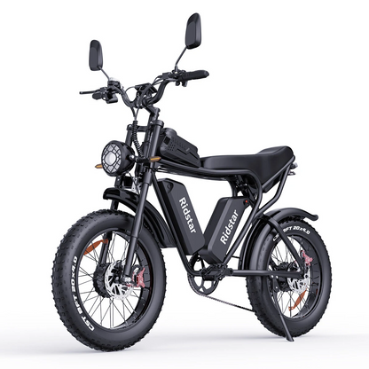 RidStar Q20Pro 48V 2000W 40AH Bicicleta elétrica de motor duplo