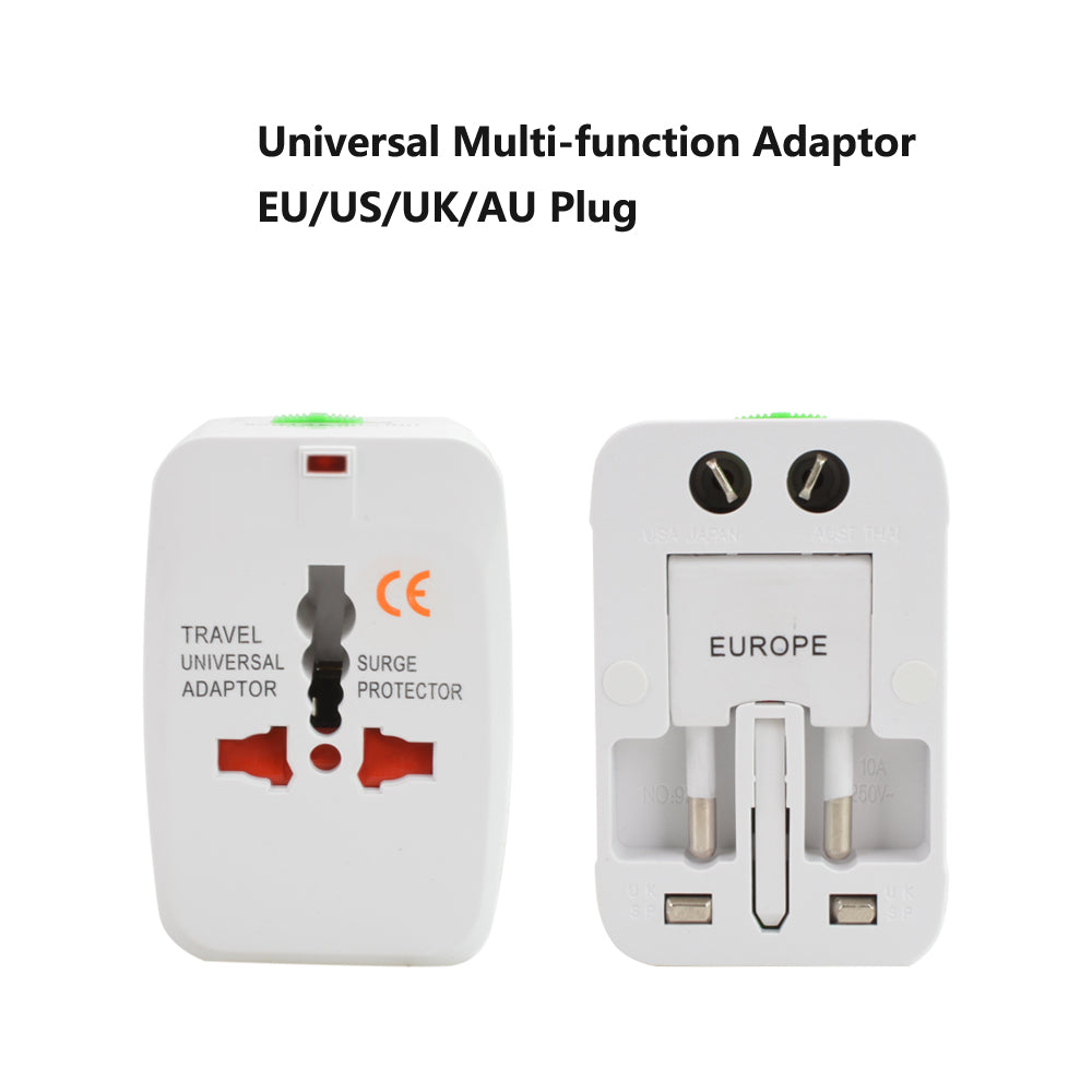 Adattatore per caricabatterie con prese EU, US, AU, UK