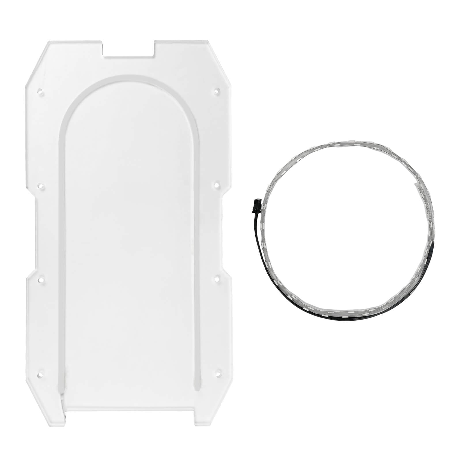 Placa de cubierta de acrílico con tira de luz para HALO KNIGHT T107Pro / T108Pro