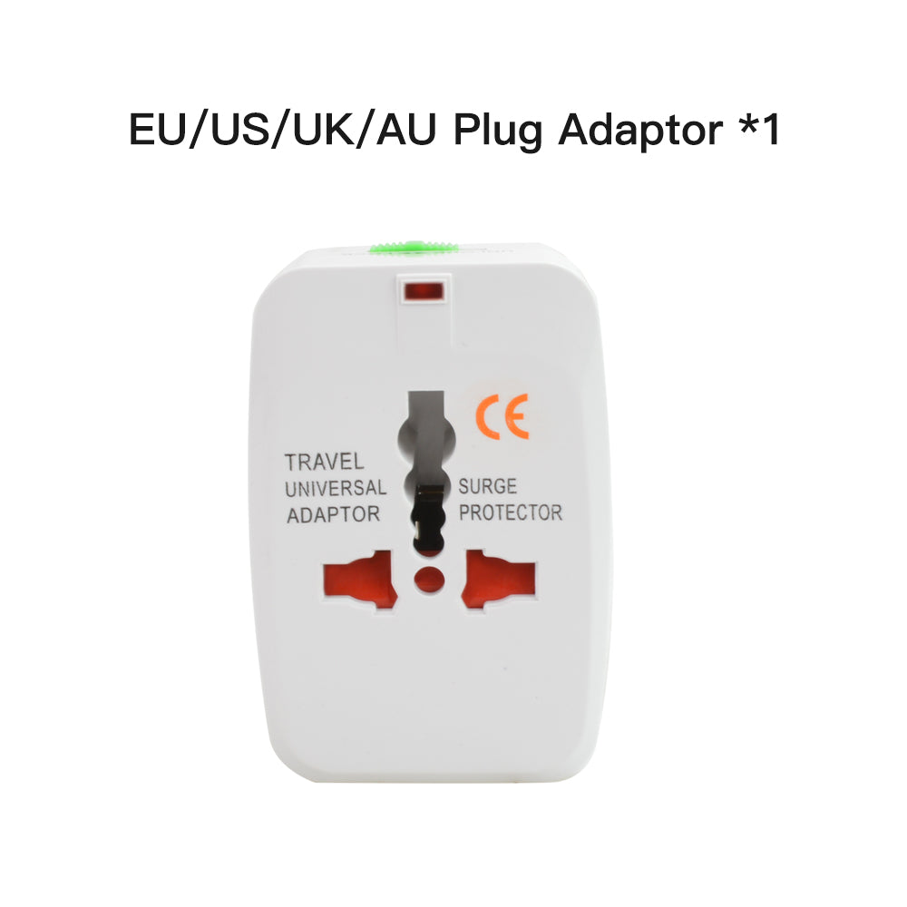 Adattatore per caricabatterie con prese EU, US, AU, UK
