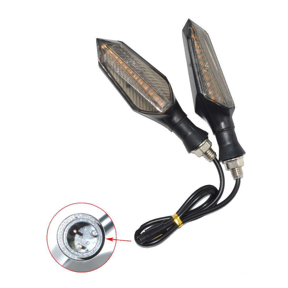 Indicatore di direzione posteriore 12V / 60V per scooter Halo Knight