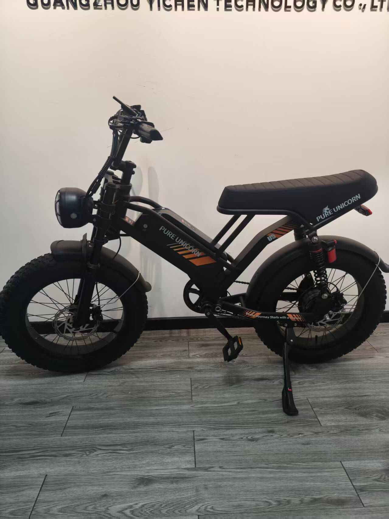 PURE UNICORN U5 Moped E-Bike 1000W 19.2Ah- Official Demo Unit · Certified & Fully Tested