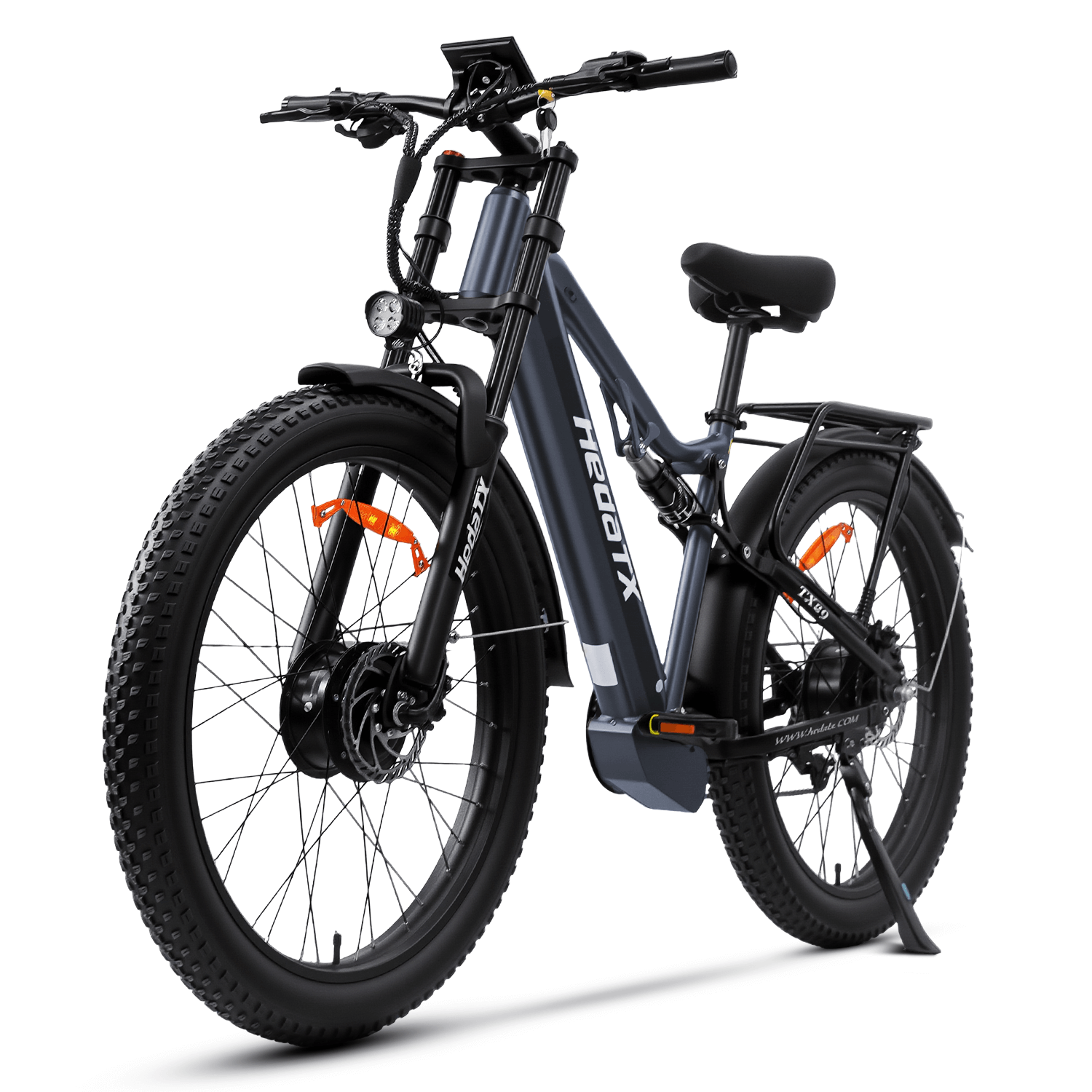 HedaTX TX29 27.5” Fat Tires 48V 2000W 19.2Ah Dual Motor Electric Bike