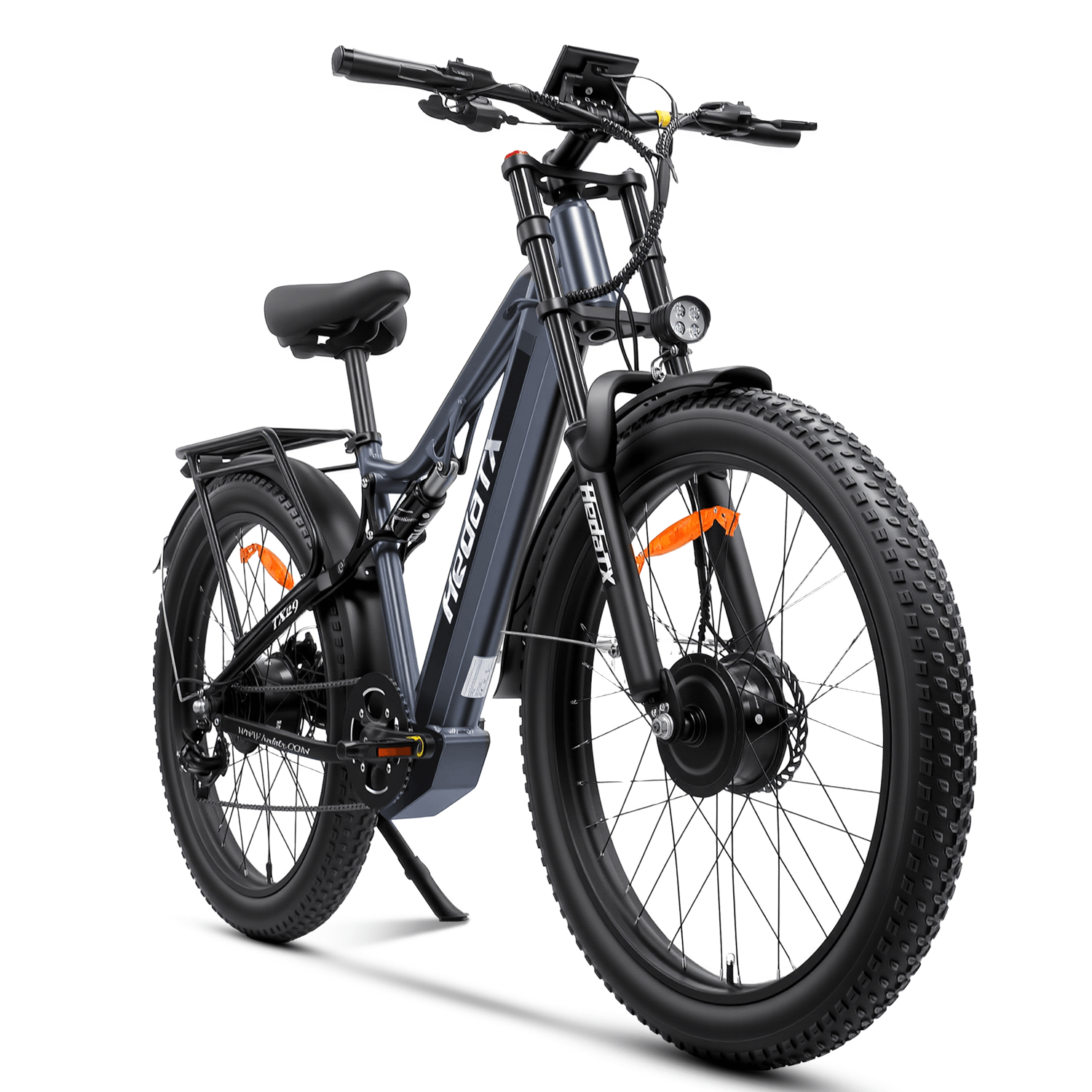 HedaTX TX29 27.5” Fat Tires 48V 2000W 19.2Ah Dual Motor Electric Bike