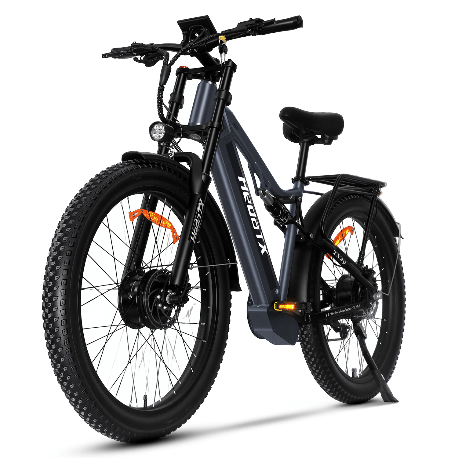 HedaTX TX29 27.5” Fat Tires 48V 2000W 19.2Ah Dual Motor Electric Bike