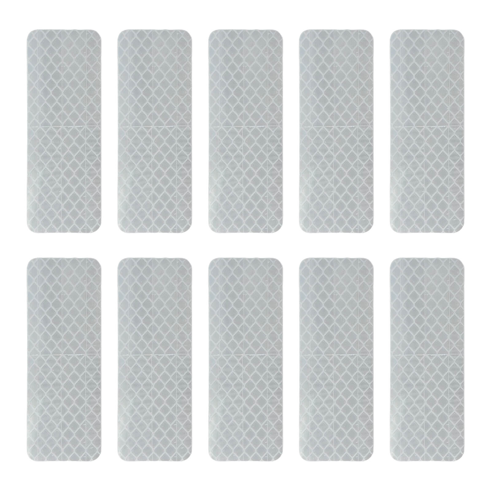 Removable Scooter Reflector Stickers – 10pcs for Night Safety