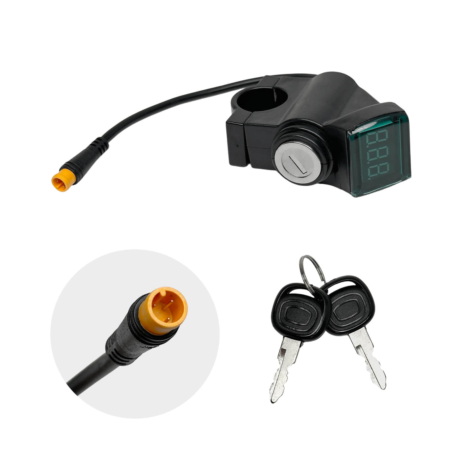 Bloqueo de llave de voltaje para Halo Knight Scooters