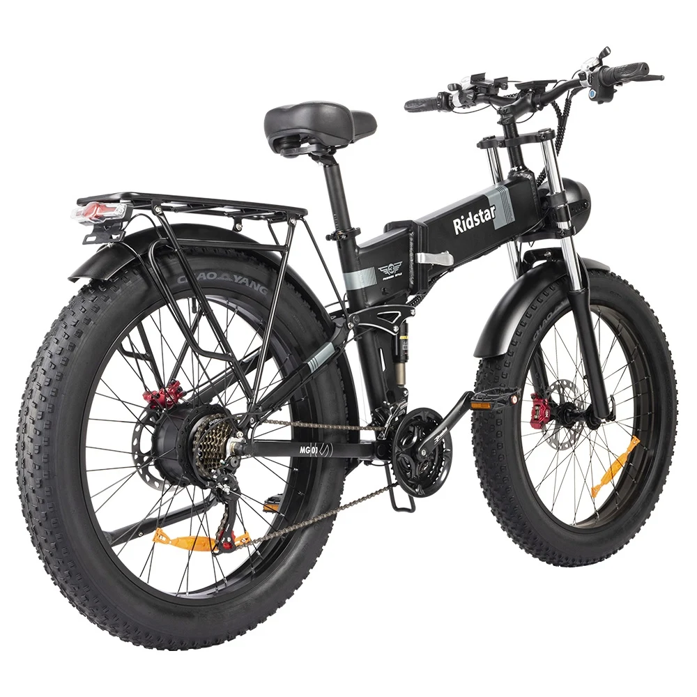 Bicicleta elétrica Ridstar H26 Pro 48V 1000V 23Ah