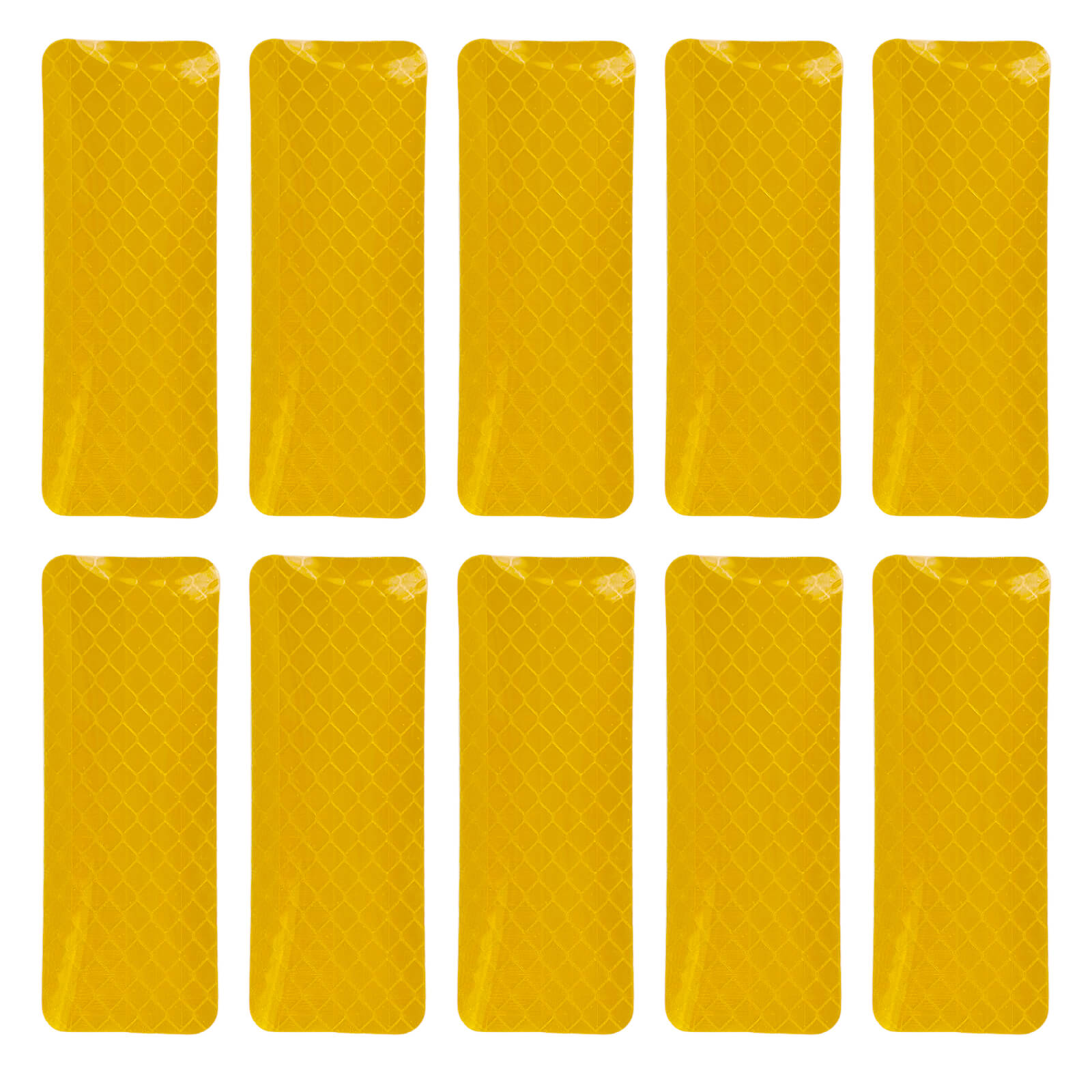 Removable Scooter Reflector Stickers – 30pcs (3 Colors × 10pcs) for Night Safety