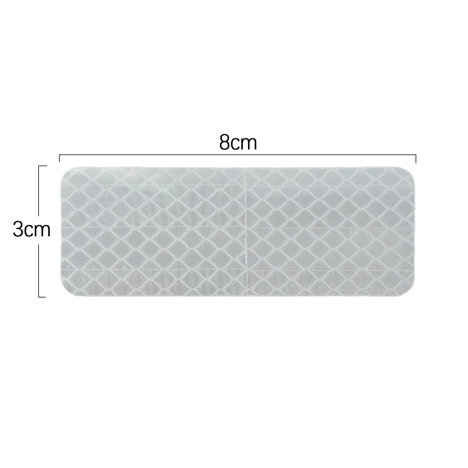 Removable Scooter Reflector Stickers – 30pcs (3 Colors × 10pcs) for Night Safety