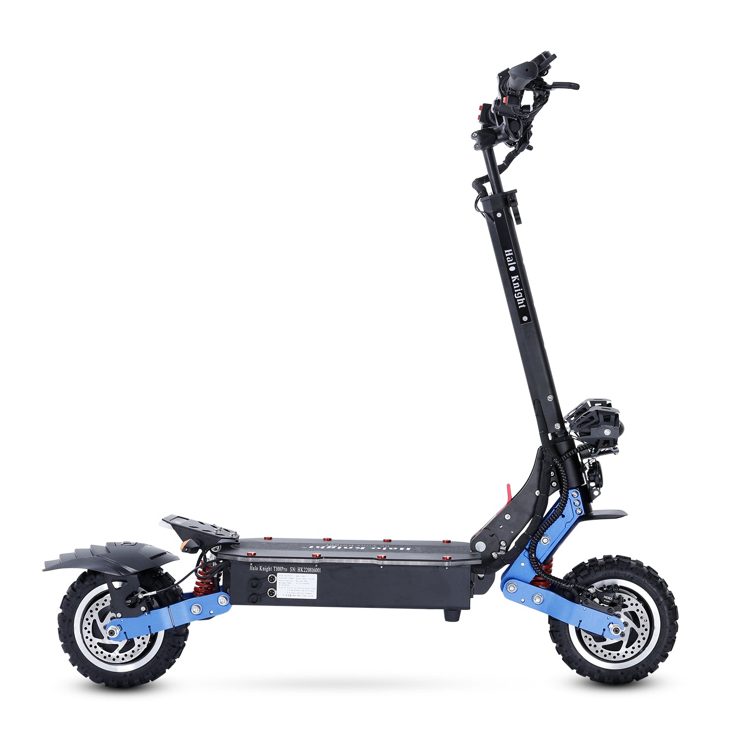 Halo Knight T108PRO 60V 6000W 38.4AH Scooter eléctrico de motor dual