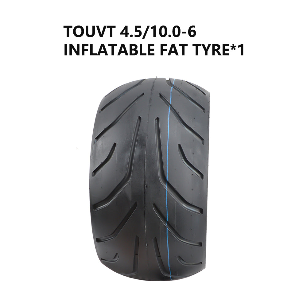 Tuovt 10x4.50-6  Inflatable Road Tire