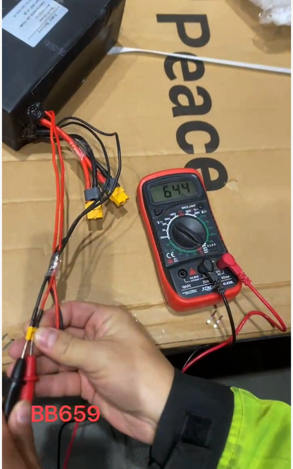 60V 38.4Ah Battery For HALO KNIGHT T107Pro/ T108Pro – Tested & Fully Functional (Pre-Owned)