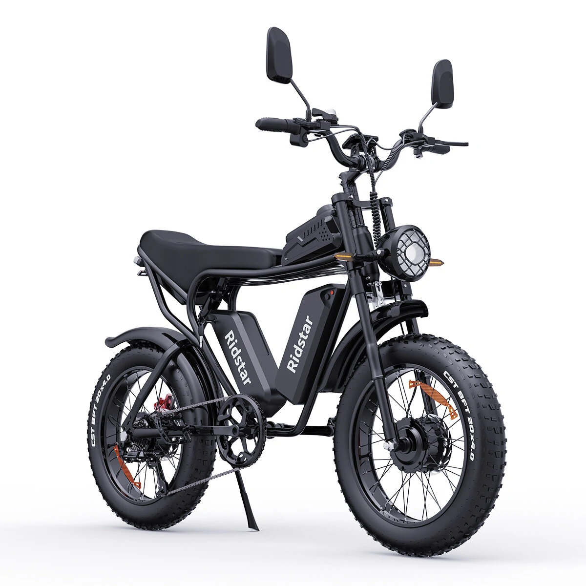 Ridstar Q20Pro 48V 2000W 40AH Bike de doble motor de motor