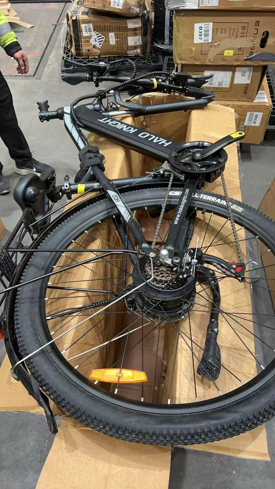 HALO KNIGHT Bicicleta eléctrica H03 48 V 1000 W 19,2 Ah - Unidad de demostración oficial · Certificada y completamente probada