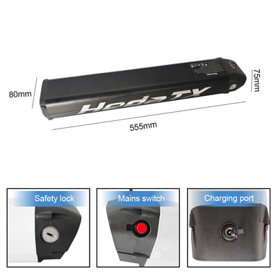48V 19.2AH Bateria para hedatx tx19 29 '' ebike