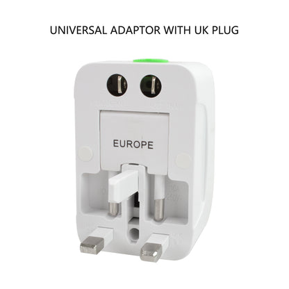 Adattatore di caricabatterie con tappi UE, USA, AU, Regno Unito
