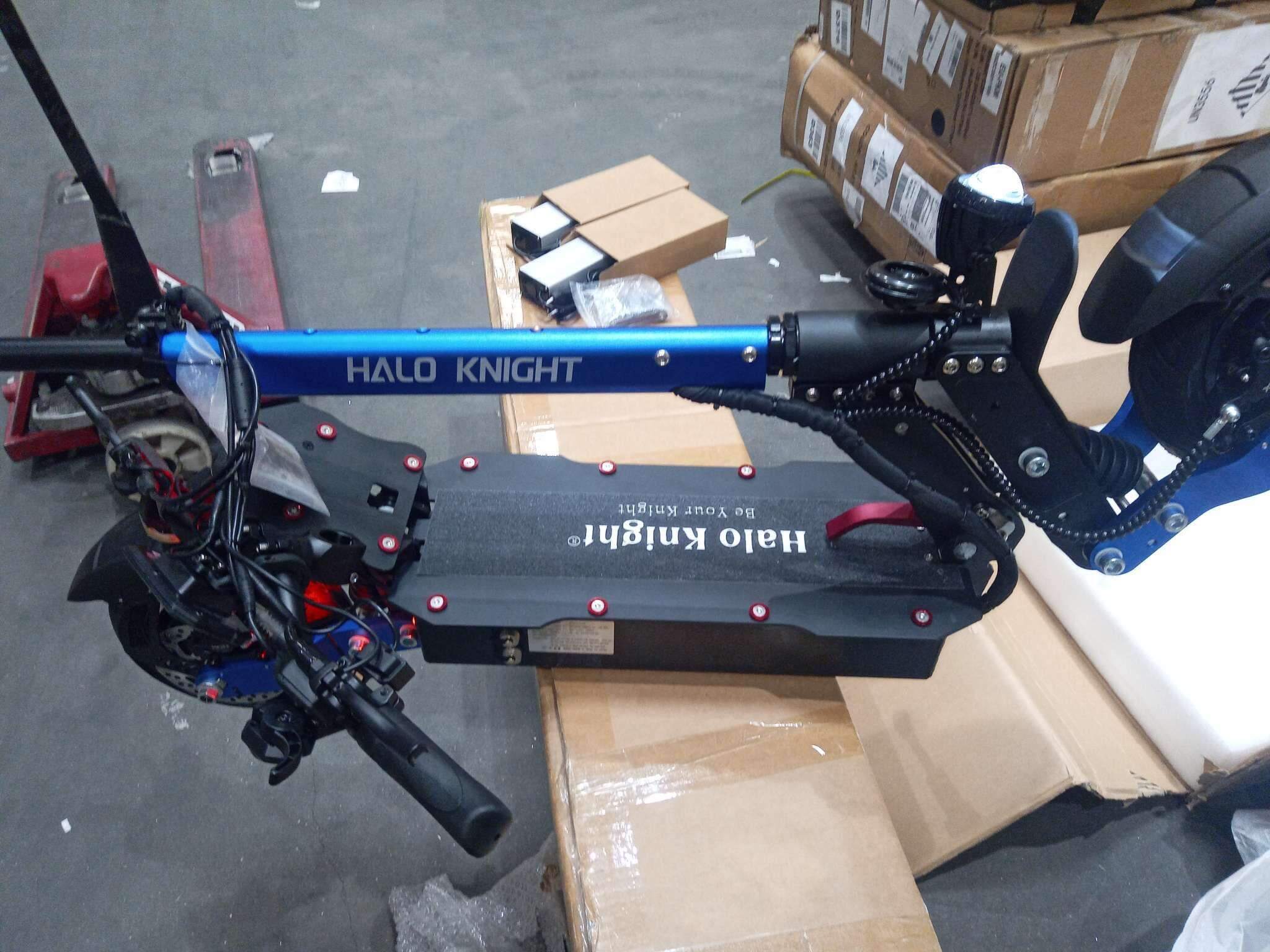 HALO KNIGHT T108 52V 2400W 28.8Ah Dual Motor Electric Scooter- Official Demo Unit · Certified & Fully Tested