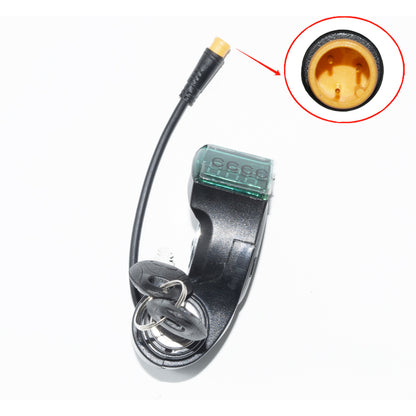 Bloqueo de llave de voltaje para Halo Knight Scooters