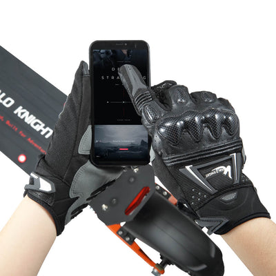 Moto toutes saisons & Gants pour trottinette électrique – Compatibles avec écran tactile, respirants, protection des articulations
