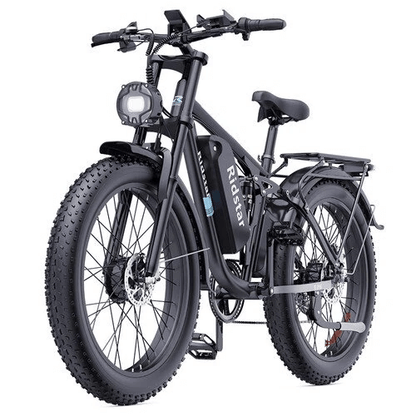 Ridstar E26PRO 48V 1000W 23AH Bike de doble motor de motor
