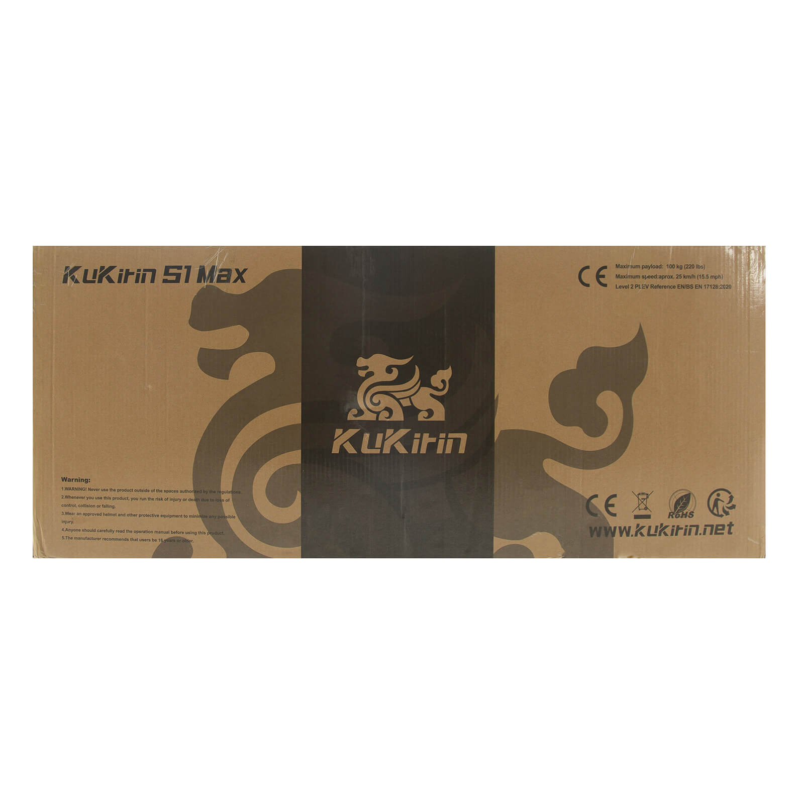 KuKirin S1 Max 36V 350W 10.4Ah Electric Scooter