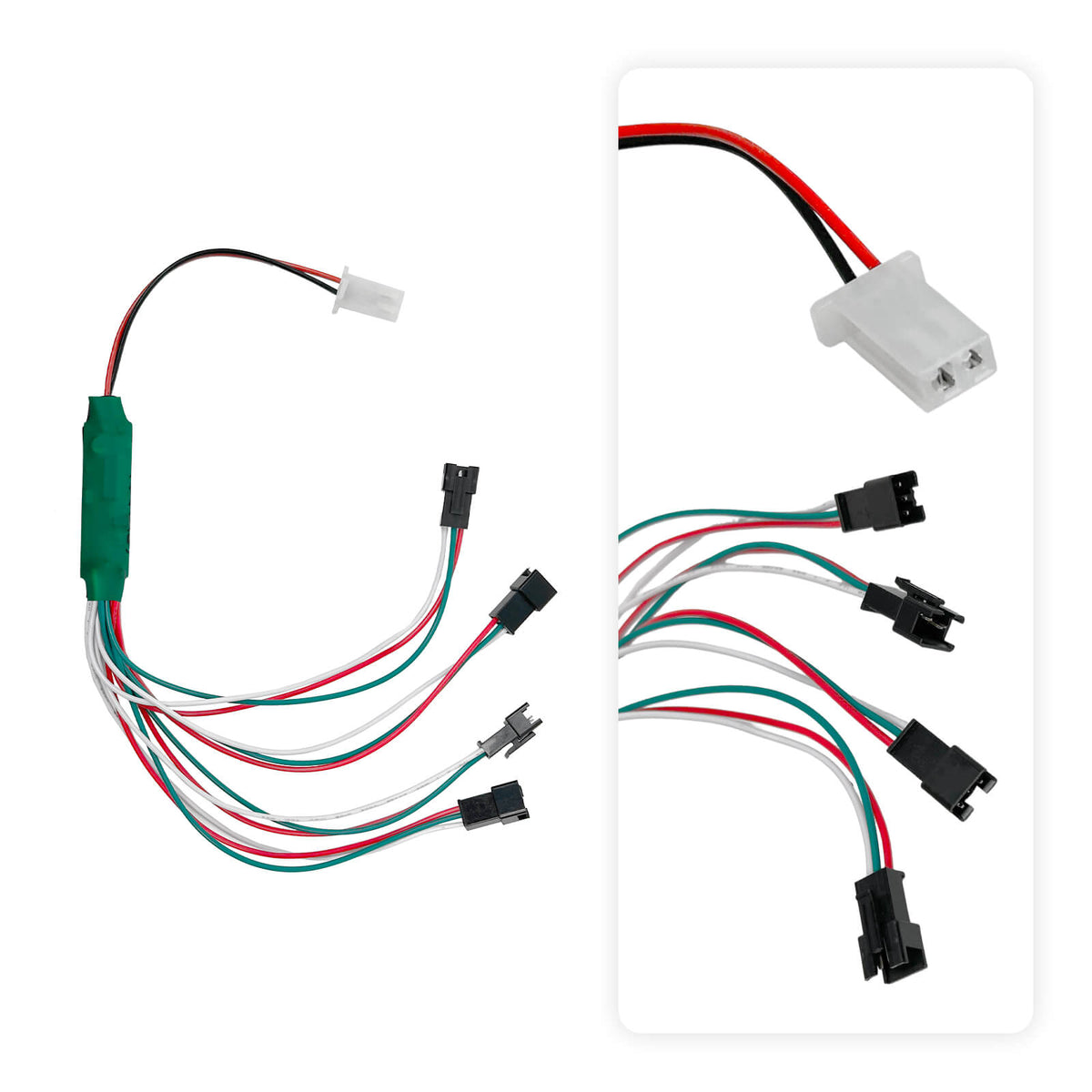 Placa controladora 2 em 1/ 3 em 1/ 4 em 1 para luzes RGB