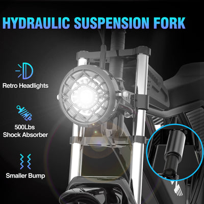 YVY K20 48V 1500W 20Ah Electric Bike