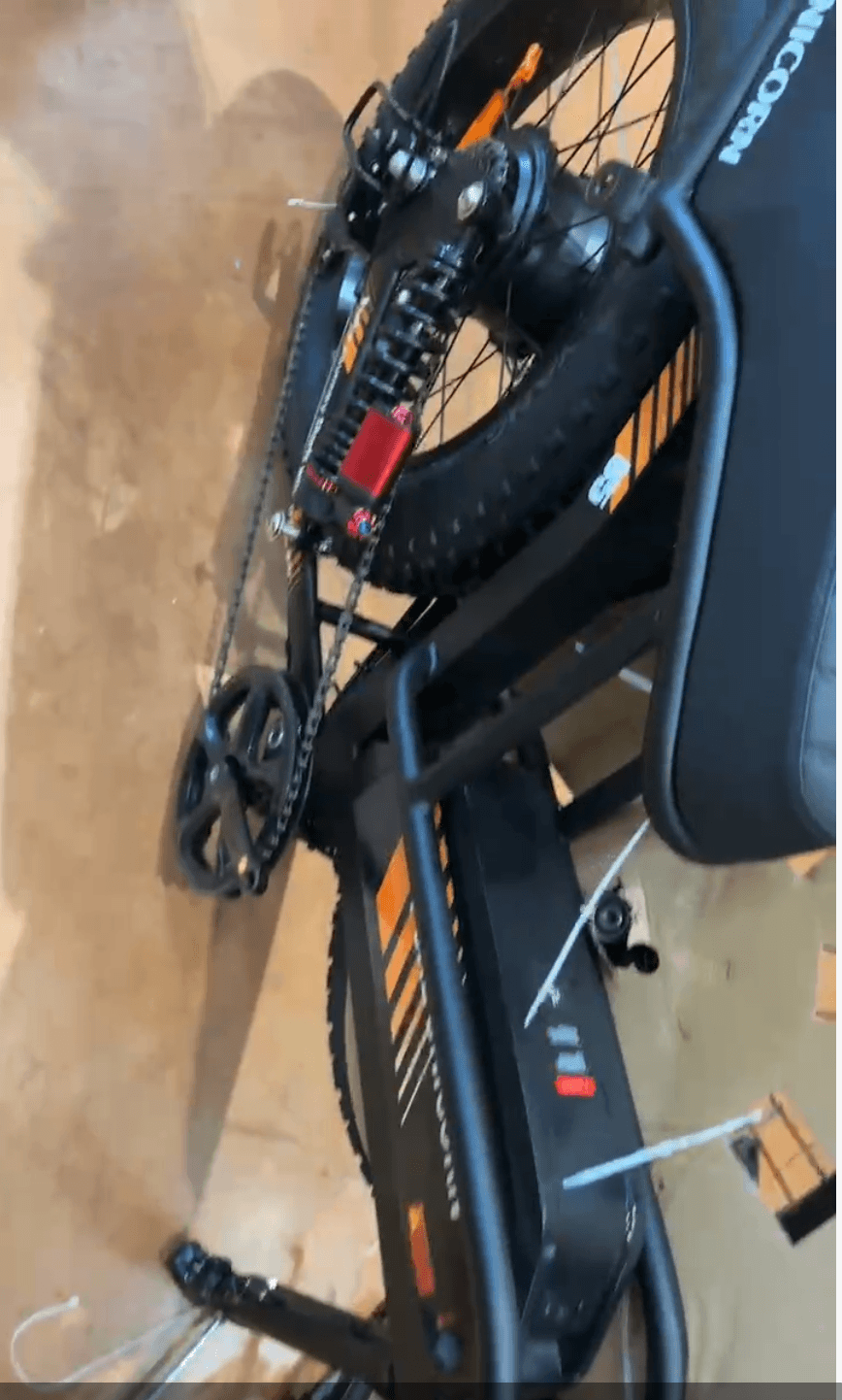 PURE UNICORN U5 Moped E-Bike 1000W 19.2Ah- Official Demo Unit · Certified & Fully Tested
