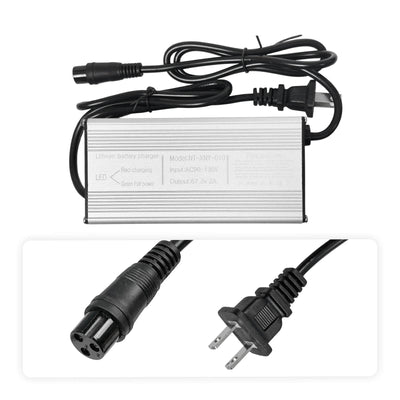 Carregadores 52V/ 60V/ 72V para scooters de cavaleiro de Halo