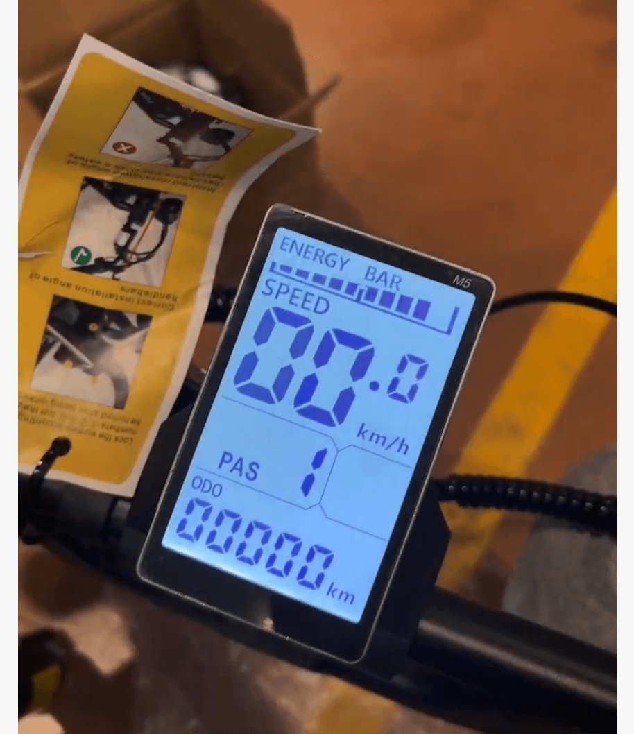 PURE UNICORN U5 Moped E-Bike 1000W 19.2Ah- Official Demo Unit · Certified & Fully Tested
