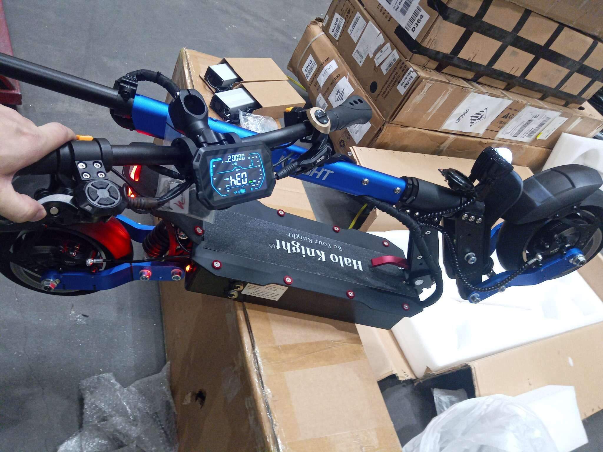 HALO KNIGHT T108 52V 2400W 28.8Ah Dual Motor Electric Scooter- Official Demo Unit · Certified & Fully Tested