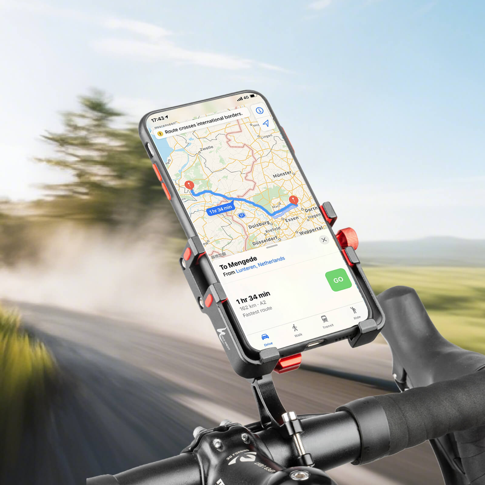 Suporte de telefone móvel para Halo Knight Ebikes/ Escooters