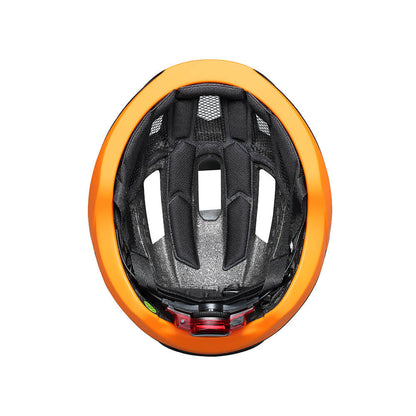 Capacete inteligente puro unicórnio-preto fosco com luz traseira LED para bicicleta eletrônica, e-scooter e motocicleta compatível