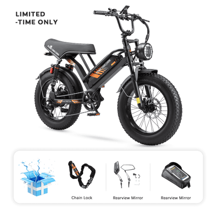 Pure Unicorn U5 ciclomotor E5 1000W 19.2AH-Regalos gratuitos limitados