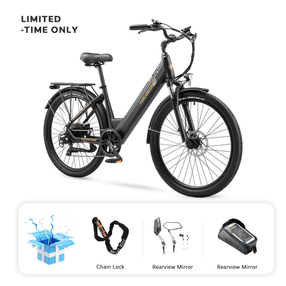 Pure Unicorn U2 48V 750W 12.8AH Bike Electric Bike - Regalos gratuitos limitados