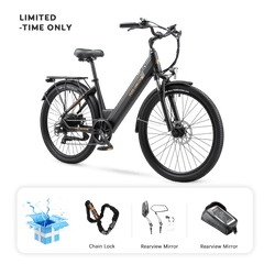 Pure Unicorn U2 48V 750W 12,8AH Rower elektryczny - ograniczone bezpłatne prezenty