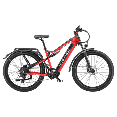 e bike fully 50kmh HALO KNIGHT H03 48V 1000W 19.2Ah Electric Bike