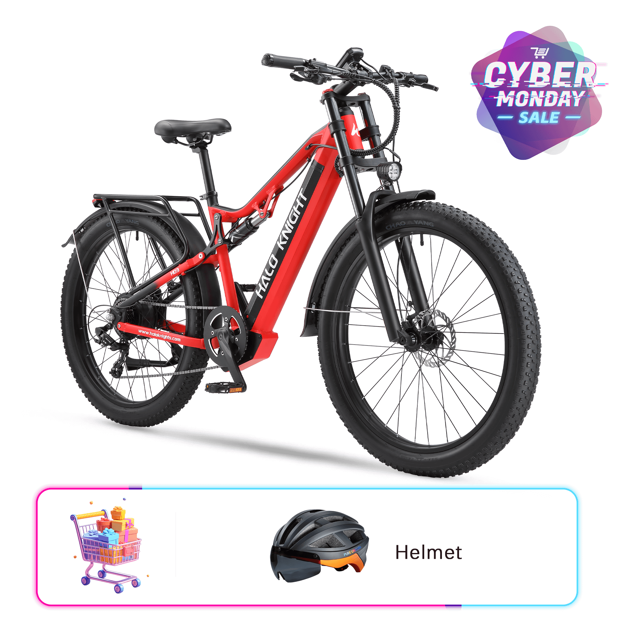 Halo Knight H03 48V 1000W 19,2AH Rower