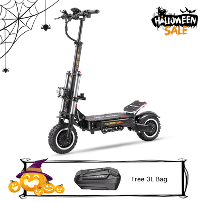 HALO KNIGHT Trottinette électrique à double moteur T107Pro 60V 6000W 38, 4Ah