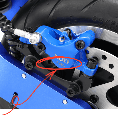 Xod freio para scooters de cavaleiro halo