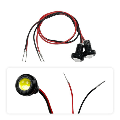 White Small Lamp Bead For HALO KNIGHT Scooters