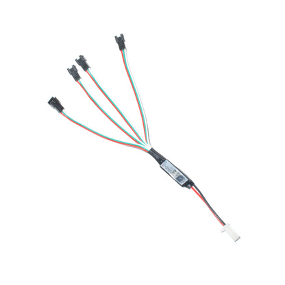 3 em 1/4 em 1 placa de controlador para luzes RGB