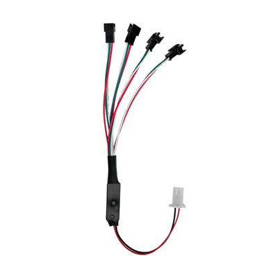 3 en 1/4 en 1 placa controladora para luces RGB