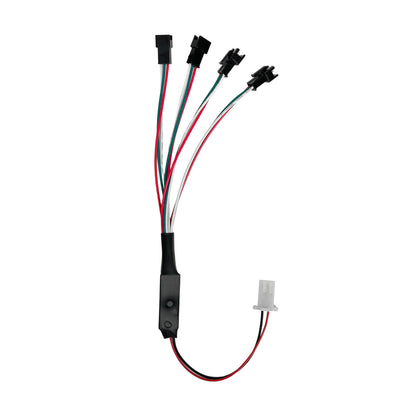 3 en 1/4 en 1 placa controladora para luces RGB